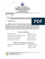 A1. Enclosure I - School Memorandum LG COMEA