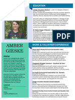 Eportfolio Amber Gieske Undergrad Resume Ag24