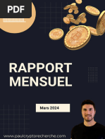 Rapport Mensuel Paul Cryptoformation Mars 2024