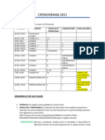 Cronograma de Actividades