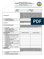 Detailed Lesson Plan Template