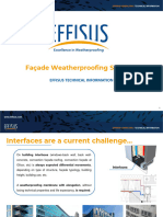 Effisus Technical Presentation To Seal The Interfaces On The Facades