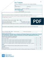 Declaracion Del Medico Tratante