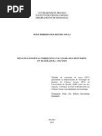 Dinastias Políticas Nordestinas Na Câmara Dos Deputados (55a Legislatura - 2015-2019)