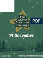 GCHQ Christmas Challenge Teaching Pack