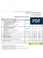 Proforma Kit Alarma Contra Incendio