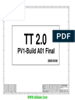 HP Compaq 6535b INVENTEC TT2.0 Rev AX4 Schematic