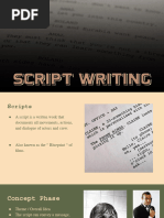 Script Writing Lesson Presentation