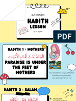 MSI ISL Hadith 1-12 SLIDE CANVA NOTES Final