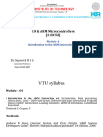 SJB Institute of Technology: CO & ARM Microcontrollers (21EC52)