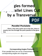 Agles Formed Cut by Transversal q3 Week 2