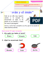 F. Comunicacion Leemos Ivan y El Iman para Reconocer La Vocal I