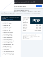 Portal II - T. Fazenda Via Santa Regina: Horários, Paradas e Mapa Da Linha de Ônibus 600