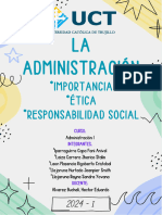 La Administración Importancia, Etica y Responsabilidad Social Grupo3