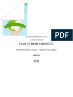 Plan Del Medio Ambiente 2024