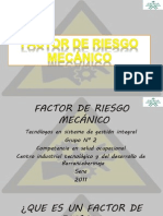 Factor de Riesgo Mecanico