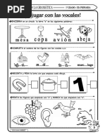 Jugando Con La Gramática - Primero