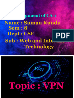 Assignment of CA-1: Name: Suman Kundu Sem: 8 Dept: CSE Sub: Web and Internet Technology