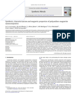 Synthesis, Characterization and Magnetic Properties of Polyaniline-Magnetite Nanocomposites