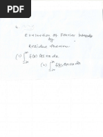 Residue Fourier Integrals