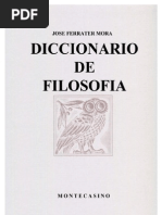 Ferrater Mora - Dicc de Filosofia G