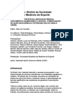 Alimentação Diretriz Da Sociedade Brasileira de Medicina Do Esporte - Nutrologia