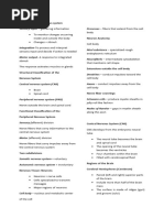 Functions of The Nervous System