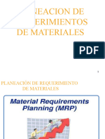 Planeacion de Requerimientos de Materiales