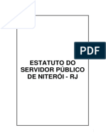 Estatuto Dos Servidores Pãºblicos de Niterã I Digital