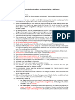 Some PCB Design Guidelines To Adhere To When Designing A PCB Layout