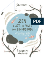 Zen A Arte de Viver Com Simplicidade 9788554513948 9788539004577