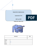 Laboratorio 04 - OOP Con PHP (Parte 1)