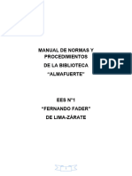 Manual de Normas y Procedimientos