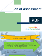 Definition of Assessmenft