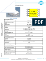 4:4 Combiner 380-3800 MHZ Compact Version: Data Sheet