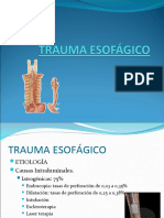 14 - Trauma Esofágico