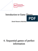 Sequential Games of Perfect Information UPF