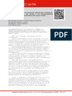 Decreto-315 REGLAMENTA REQUISITOS DE ADQUISICIÓN, MANTENCIÓN Y PÉRDIDA DEL RECONOCIMIENTO OFICIAL