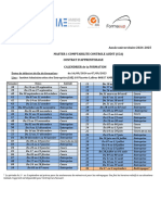 Calendrier M1 Cca - 24-25