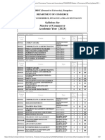 Christuniversity - in - School of Commerce, Finance and Accountancy - COMMERCE - Master of Commerce (MCom) - Syllabus - 331 - 2023