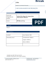 Formulário de Planejamento de Produção