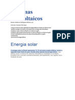 Trabalho Sistema Fotovoltaico