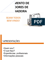 Treinamento de Operadores de Empilhadeira