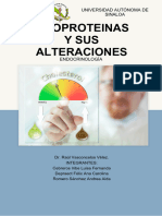 Liproteínas y Sus Alteraciones - Documento de Investigación