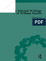 The Selected Writings of William Hazlitt. Political Essays. Edited by Duncan Wu.