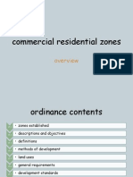 Commercial Residential Zones