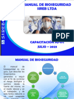 Capacitación Manual de Bioseguridad 2023