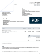 7 Dollar Distributor Invoice For Oil Rosemary