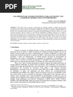 5 ANÁLISE LINGUÍSTICA Sequencia Didática Genero A