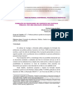 FORMAÇÃO DE PROFESSORES NO CONTEXTO DAS POLÍTICAS PÚBLICAS: Por Uma Educação Intercultural